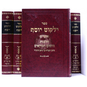 Yalkut Yosef Moadim     /     ילקוט יוסף מועדים י"א כרכים