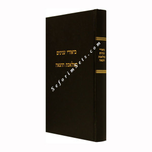 Biurei Inyanim Bemleches Hotzaoh - Masechet Shabbos