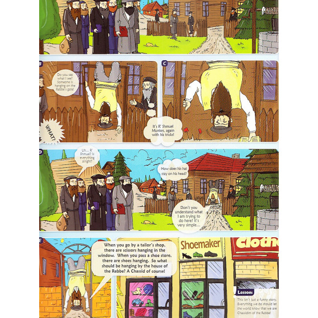 Chassidic Comic Collection    /    By Levi Groner