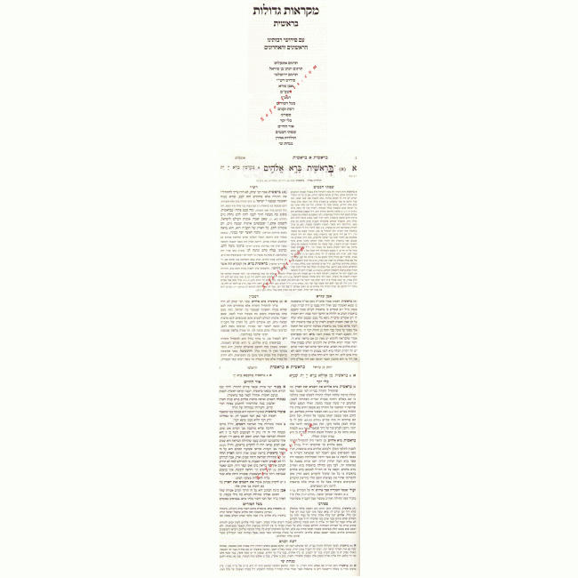 Chumash Mikraos Godolos Hameir L'yisrael         /         חומש מקראות גדולות המאיר לישראל
