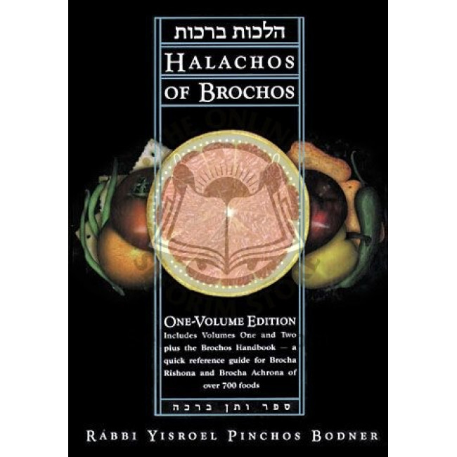 Halachos Of Brochos 