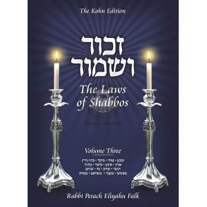 The Laws Of Shabbos, Vol 3