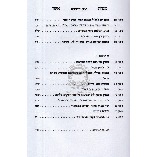 Minchas Asher Vol. 3 - Pesach, Sefiras Haomer, Shevuos   /   מנחת אשר ג - פסח ספירת העומר שבועות