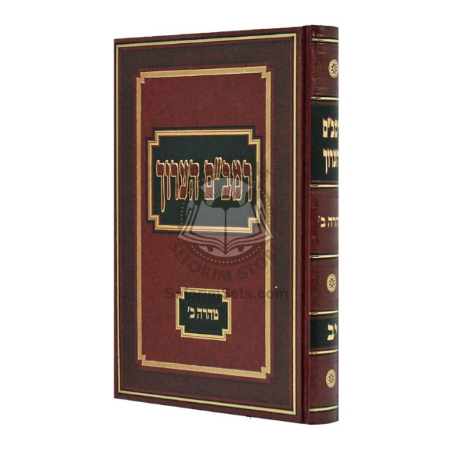 Rambam Ha'aruch Tahara Vol 2  /  רמב"ם הערוך טהרה חלק ב