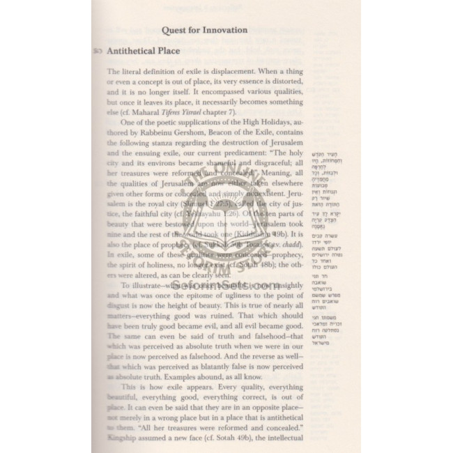 Reflections Introspection - R' Moshe Shapiro 