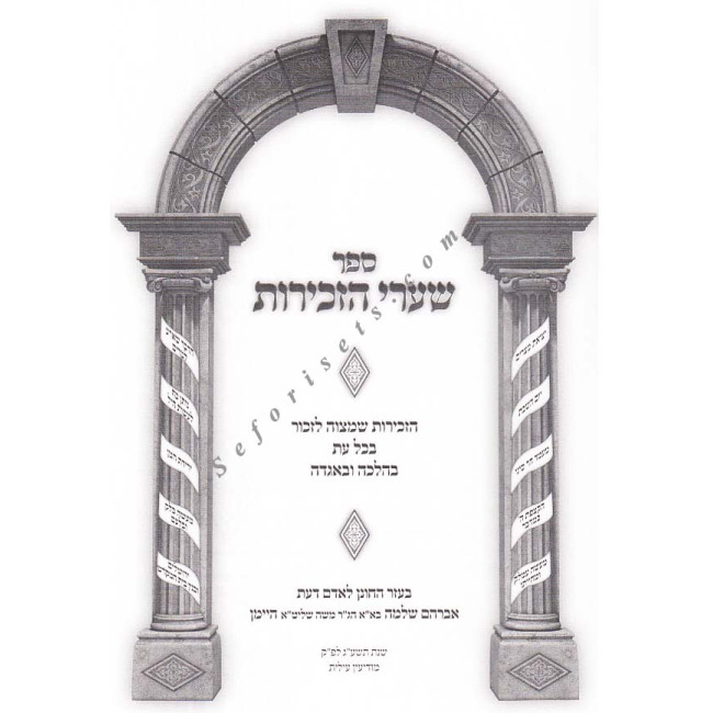 Shaarei Hazkirus  /   שערי הזכירות
