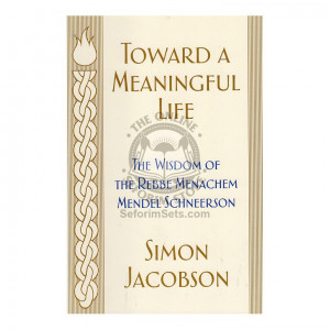 Toward A Meaningful Life - Hardcover (Jacobson)