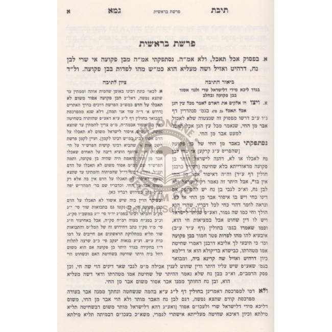 Teivas Goma Al H'Torah     /      תיבת גומא על התורה