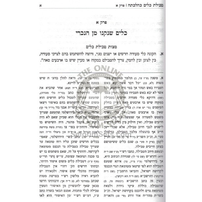 Tevilas Keilim K'Hilchosa  /  טבילת כלים כהלכתה