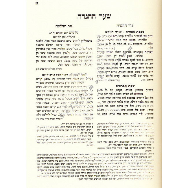 Avnei Nezer Haggadah Shel Pesach  /  אבני נזר הגדה של פסח