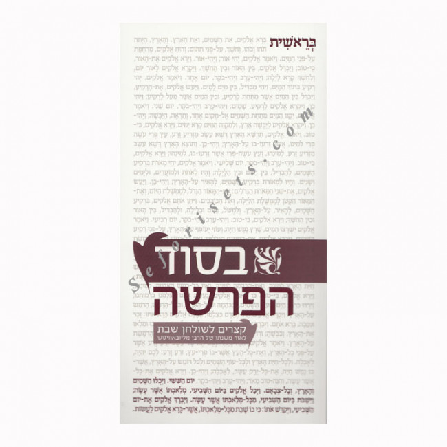 Besod Haparsha       /     בסוד הפרשה