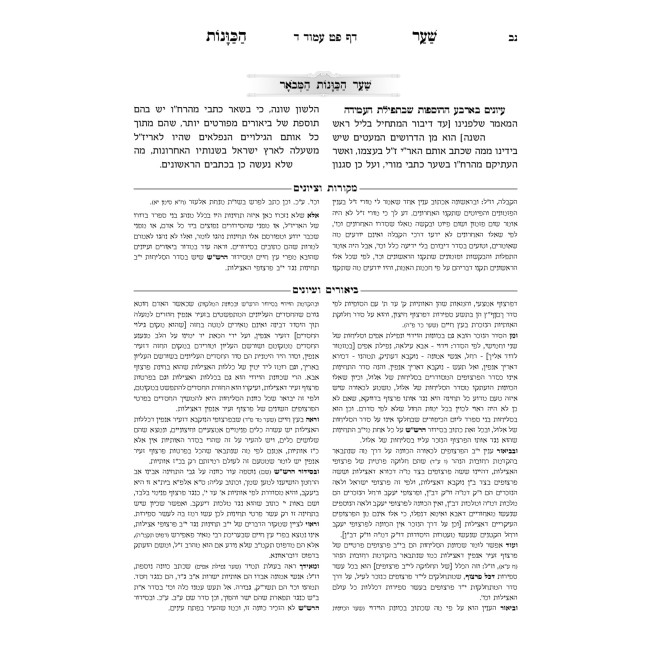 Sha'ar HaKavanos HaMevuar - Rosh HaShanah 2 Volume Set / שער הכוונות המבואר - ראש השנה ב כרכים