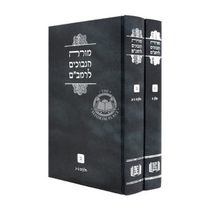 Morah HaNevuchim L'Rambam 2 Volume Set / מורה הנבוכים לרמב"ם ב כרכים