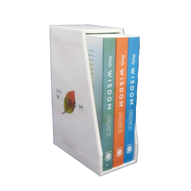 Daily Wisdom 3 Volume Set - Pocket Size - Slipcased Set