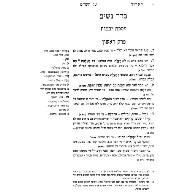 HaAruch Al HaShas 3 Volume Set / הערוך על הש"ס ג כרכים