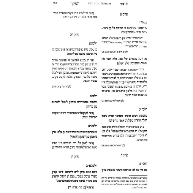 Otzer HaMelech Al HaRambam 2 Volume Set / אוצר המלך על הרמב"ם ב כרכים