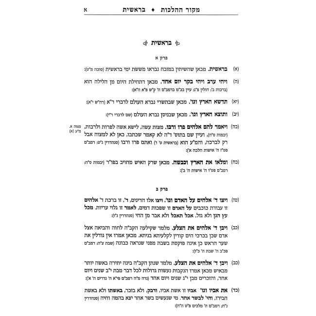 Mekor HaHalachos V'HaDinim  /  מקור ההלכות והדינים