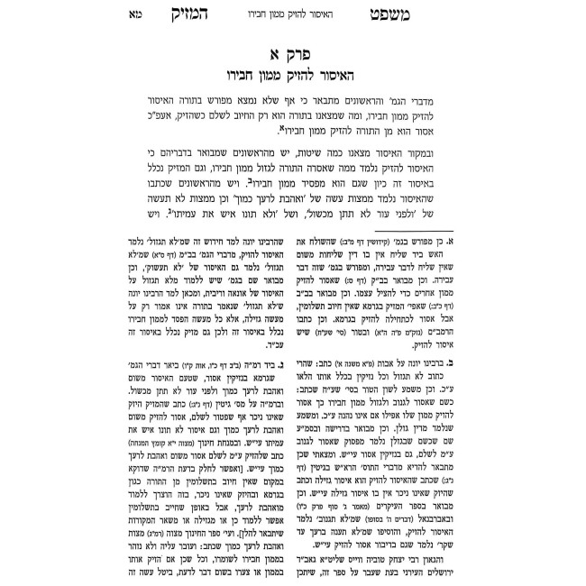Mishpat HaMazik - Dinei Adam HaMazik 2 Volume Set  /  משפט המזיק - דיני אדם המזיק ב כרכים
