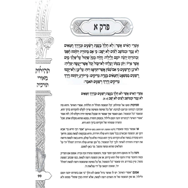 Tehillos Meorei Torcheah Al Sefer Tehilim /  תהילות מאורי תורכיה על ספר תהלים