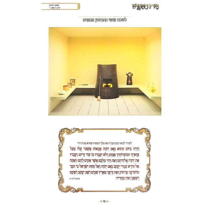Tavnis Beis HaMikdash HaSheini / תבנית בית המקדש השני