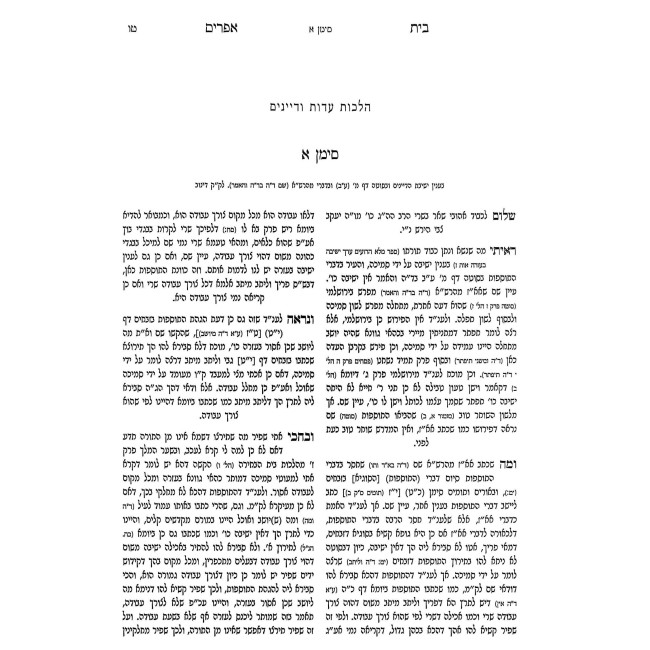 Shut Beis Efrayim Volume 6 / שו"ת בית אפרים חלק ו