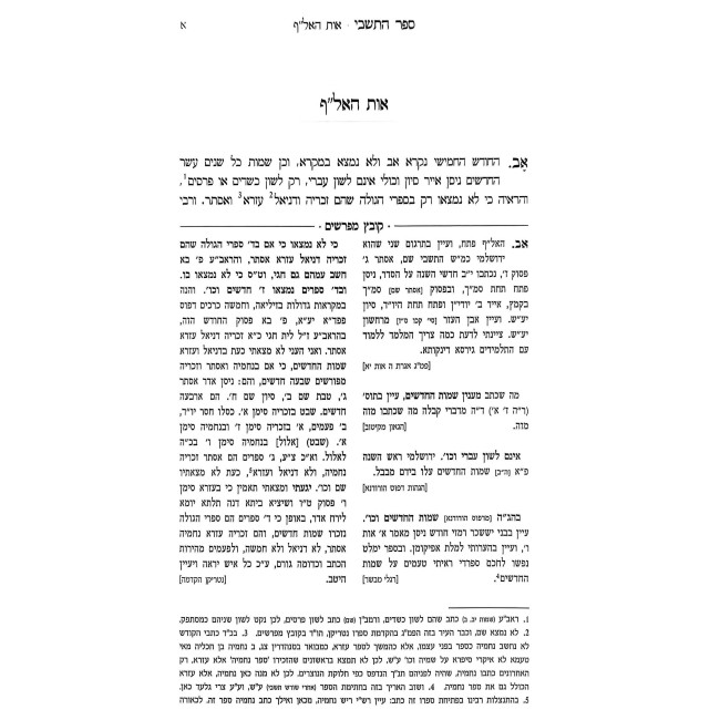 Hatishbi L'Rabbi Eliyahu Bachur / התשבי לרבי אליהו בחור