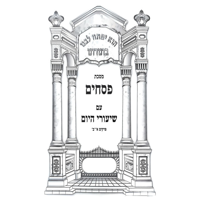 Shiurei HaYom - Pesachim Volume 1 / שיעורי היום - פסחים חלק א