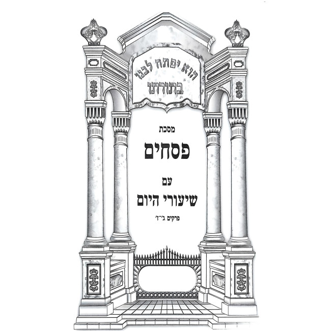 Shiurei HaYom - Pesachim Volume 2 / שיעורי היום - פסחים חלק ב