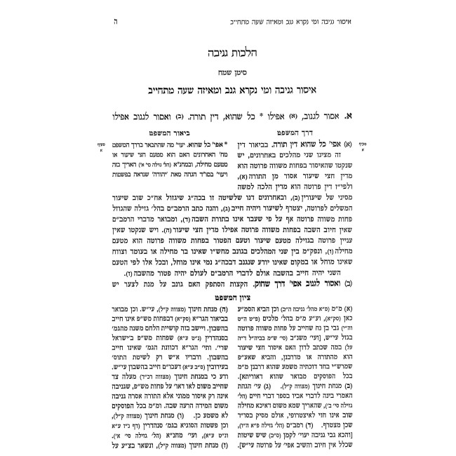 Derech HaMishpat - Choshen Mishpat Simanim 348 - 427 / דרך המשפט - חושן משפט סימנים שמח - תכז