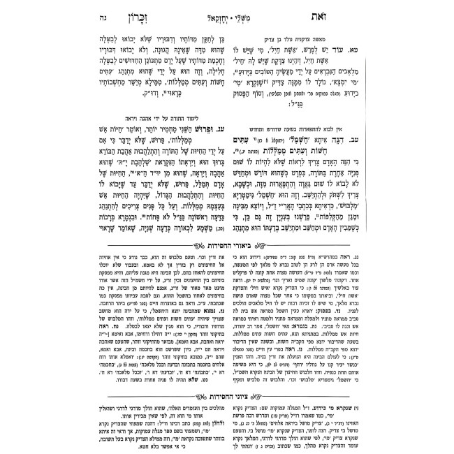 Zos Zikaron HaMevuar 2 Volume Set / זאת זכרון המבואר ב כרכים