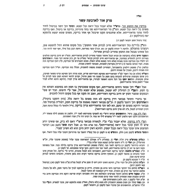 Shalmei Kohen - Pesachim / שלמי כהן - פסחים