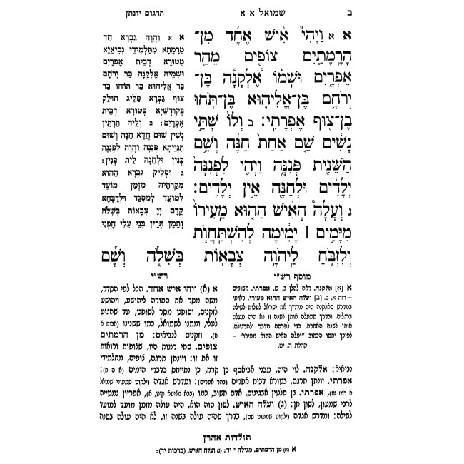 Nach Sima Befihem - Shmuel 1 / נ"ך שימה בפיהם - שמואל א