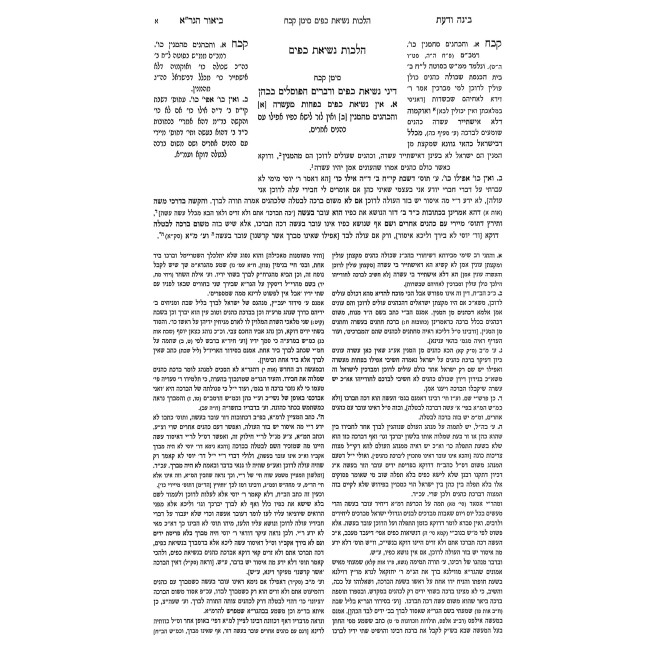 Shulchan Aruch Im Biur HaGra - Biur V'Ha'aros - Binah VaDa'as Orach Chaim 2 / שלחן ערוך עם ביאור הגר"א - ביאור והערות - בינה ודעת או"ח ב