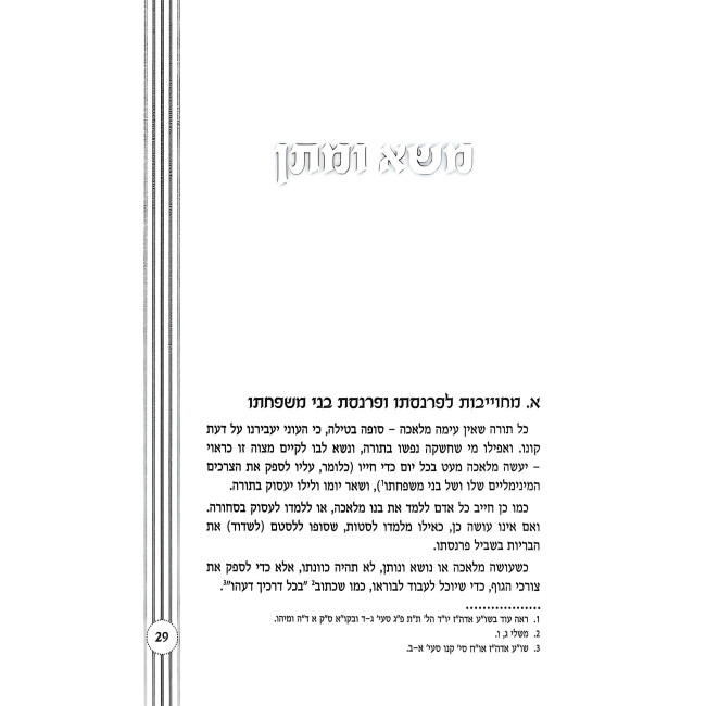 Shmiras HaMamon / שמירת הממון