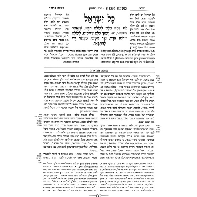 Otzer Mefarshei Avos Perakim 1-2 / אוצר מפרשי אבות פרקים א-ב