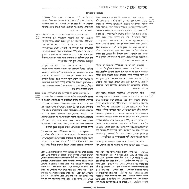 Otzer Mefarshei Avos Perakim 1-2 / אוצר מפרשי אבות פרקים א-ב