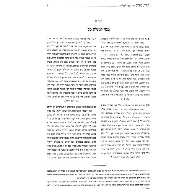 Toras Eruv - Mesechta Eruvin / תורת עירוב - מסכת עירובין