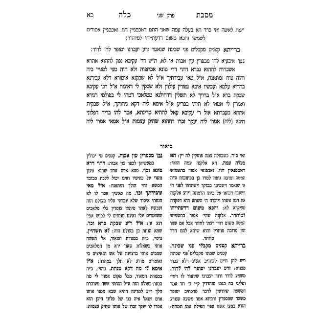Mesechta Kallah Rabasi / מסכת כלה רבתי
