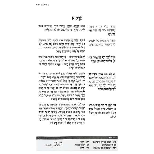 Maschilim Tanya - Perakim 1-12 / מתחילים תניא - פרקים א-יב