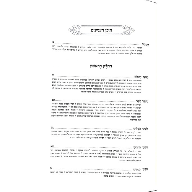 Shaarei Kedusha Hamevuor Pirkei Toldos Miftachos  / שערי קדשה המבואר פרקי תולדות מפתחות