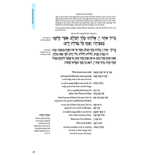 Siddur Tehillas Hashem With Explanatory Translation - Linear Edition   /  סדור תהלת ה' עם ביאור תפילה