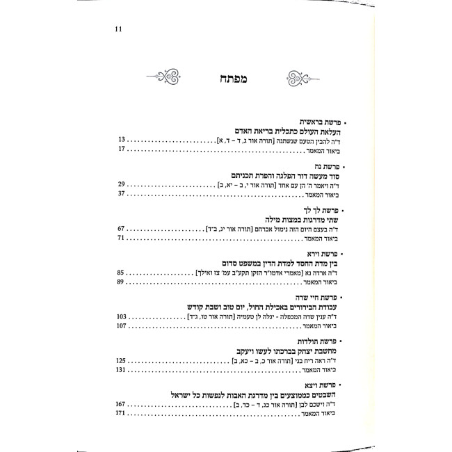 Torah Ohr Hamevuor Bereishis 2 / תורה אור המבואר בראשית ב