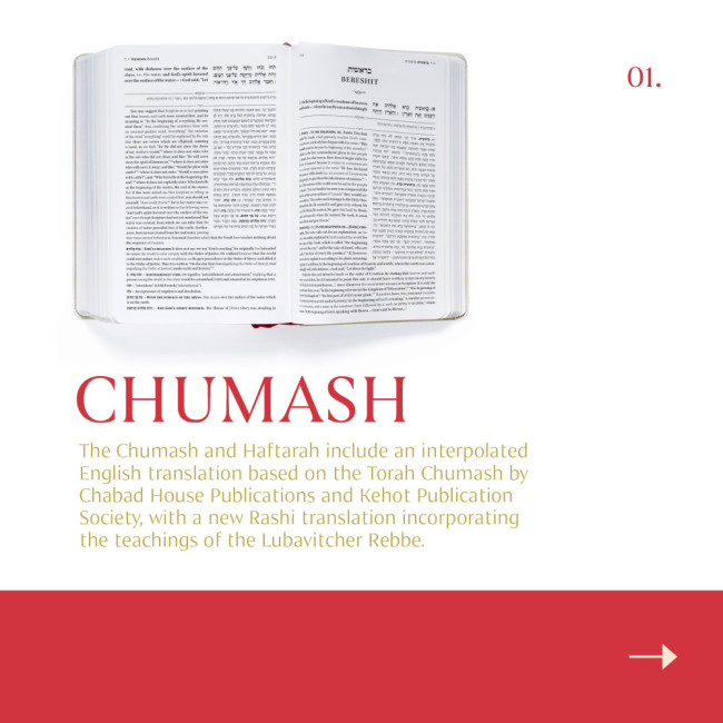 Chitas - Hebrew English Edition - Compact Size 