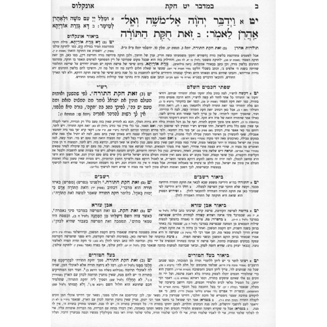 Chumash Mikraos Gedolos HaMevuar 10 Volume Set - Oz Vehudar  /  חומש מקראות גדולות המבואר י' כרכים - עוז והדר