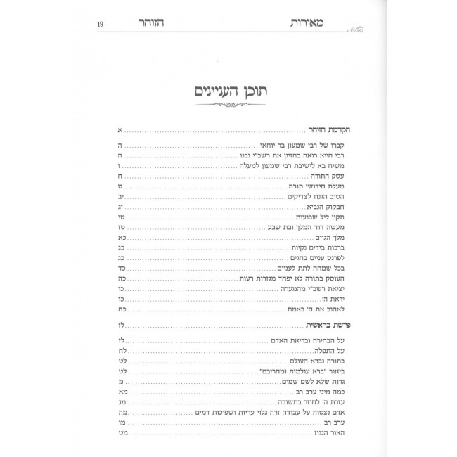 Meoros HaZohar Al Hatorah 4 Volume Set / מאורות הזוהר על התורה ד כרכים