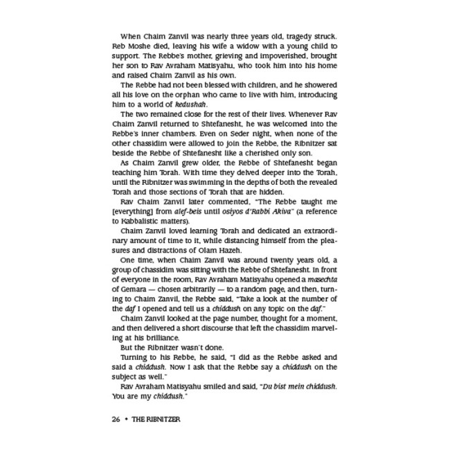 The Ribnitzer - English Edition