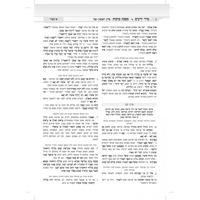 Mishnayos Daf Mishnah LeYomi / משניות דף משנה יומי