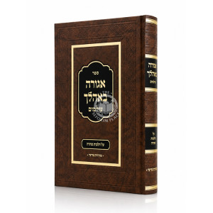 Agurah B'Ahalecha - Hilchos Tahara / אגורה באהלך על הלכות טהרה