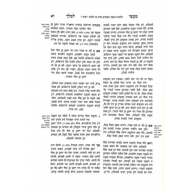 Maaseh L'Melech Hilchos Bias Hamikdash / מעשה למלך הלכות ביאת המקדש Maaseh L'Melech Hilchos Bias Hamikdash / מעשה למלך הלכות ביאת המקדש