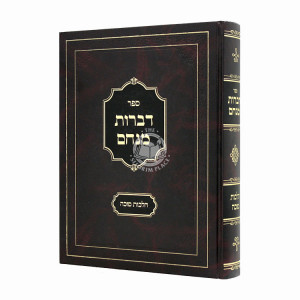 Divros Menachem Hilchos Sukkah  / דברות מנחם הלכות סוכה